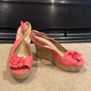 BP pink wedges